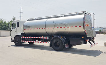 寧夏物流公司擬在我司訂購(gòu)一批鮮奶運(yùn)輸半掛車(chē)